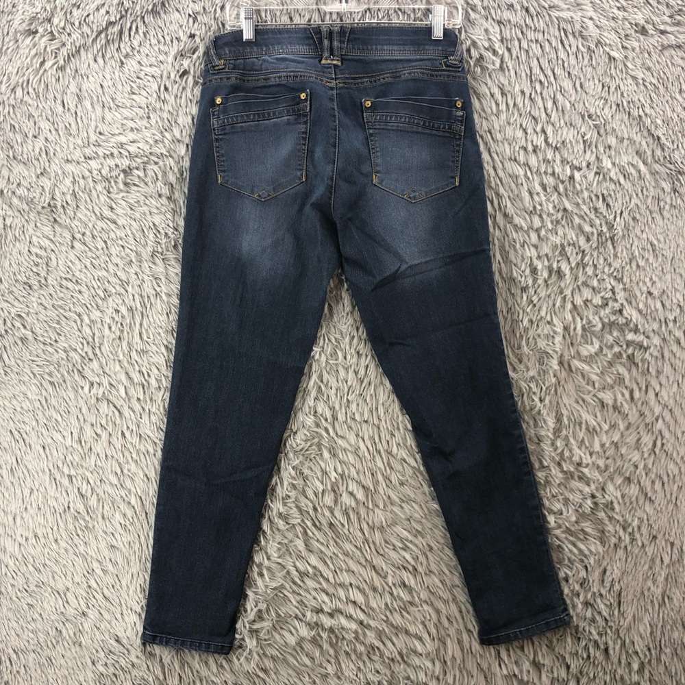 Democracy Jeans Womens Size 8 Ab Technology Stretch Skinny Distressed